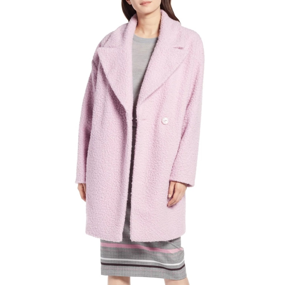 Excellent condition - like new. HALOGEN Boucle Coat
